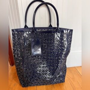 Tory Burch Navy designer tote bag